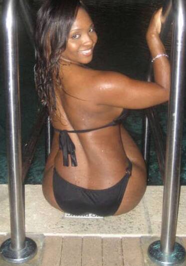 black babe by a pool detroit escort